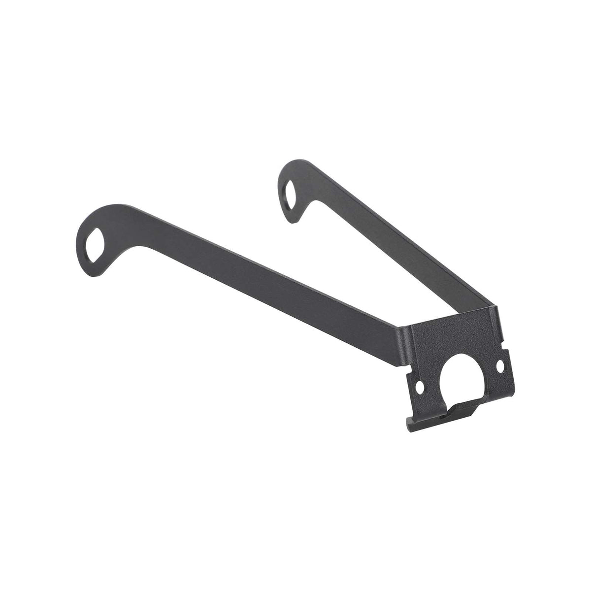 Support de garde-boue arrière métallique gris pour trottinette électrique