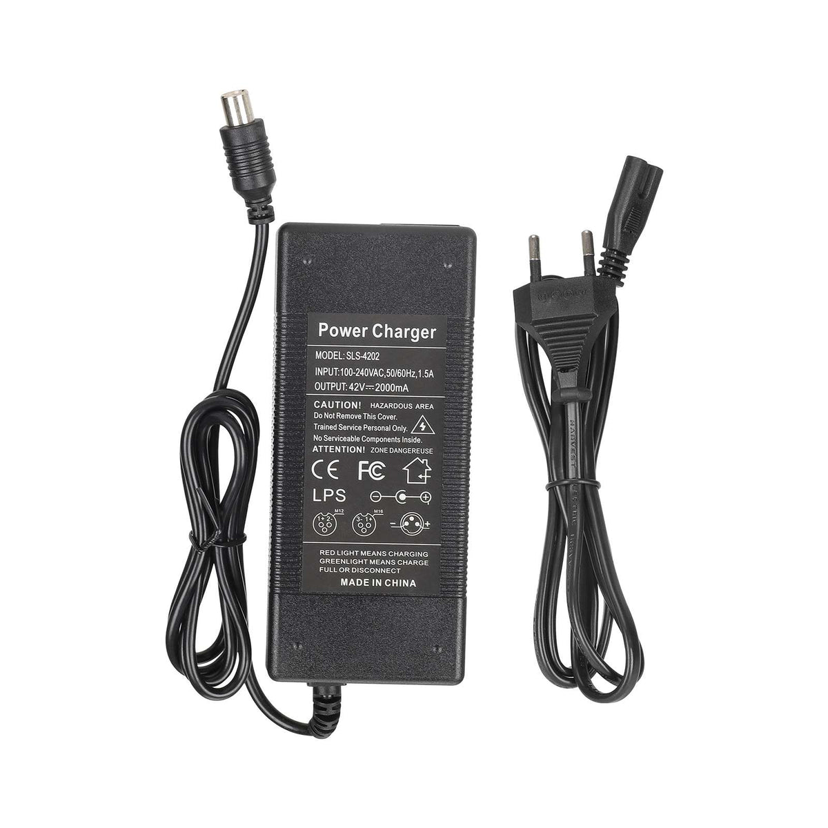 Chargeur 42V 2A Prise Mi, vue 4
