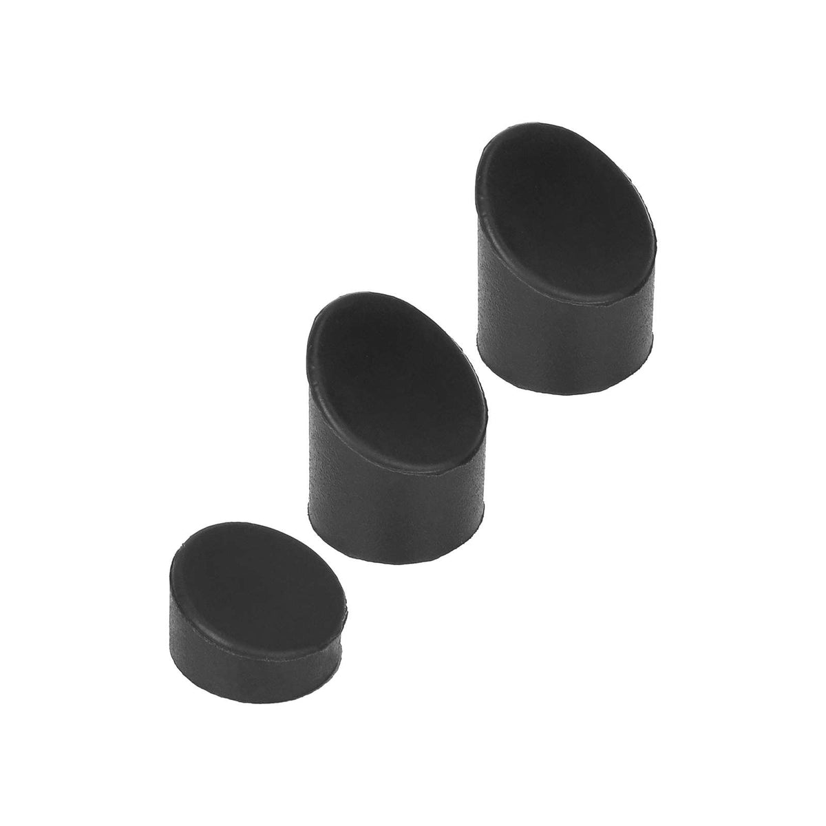 Bouchons de Vis Garde-Boue Arrière En Silicone Noir, vue 2