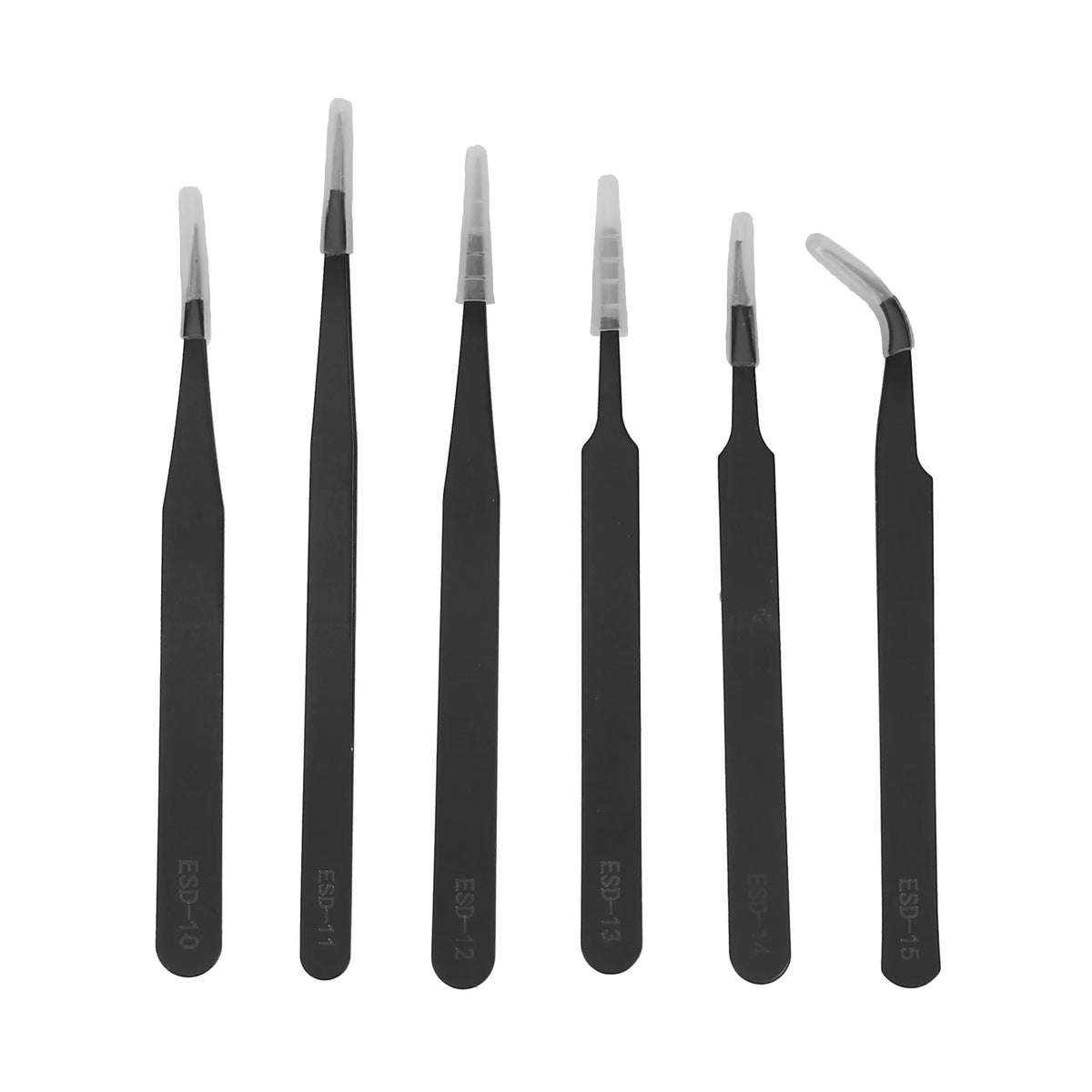 Kit de 6 Pinces de Précision Antistatiques ESD, vue 4