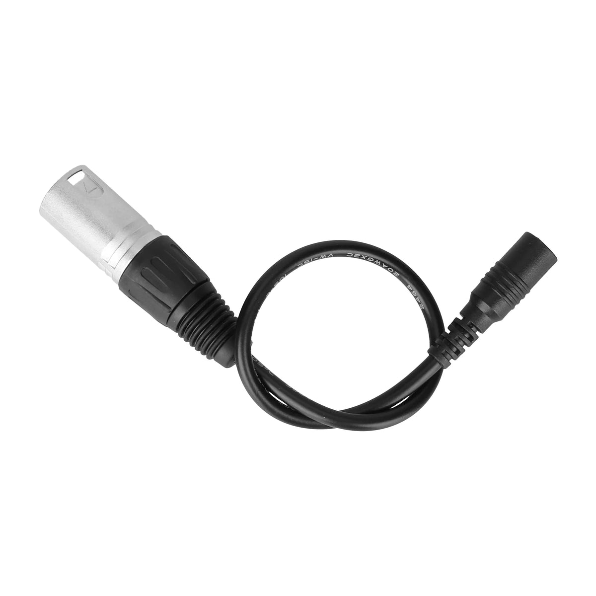 Câble Adaptateur Port de Charge DC2.1 vers Prise 4 Broches Noir, vue 6
