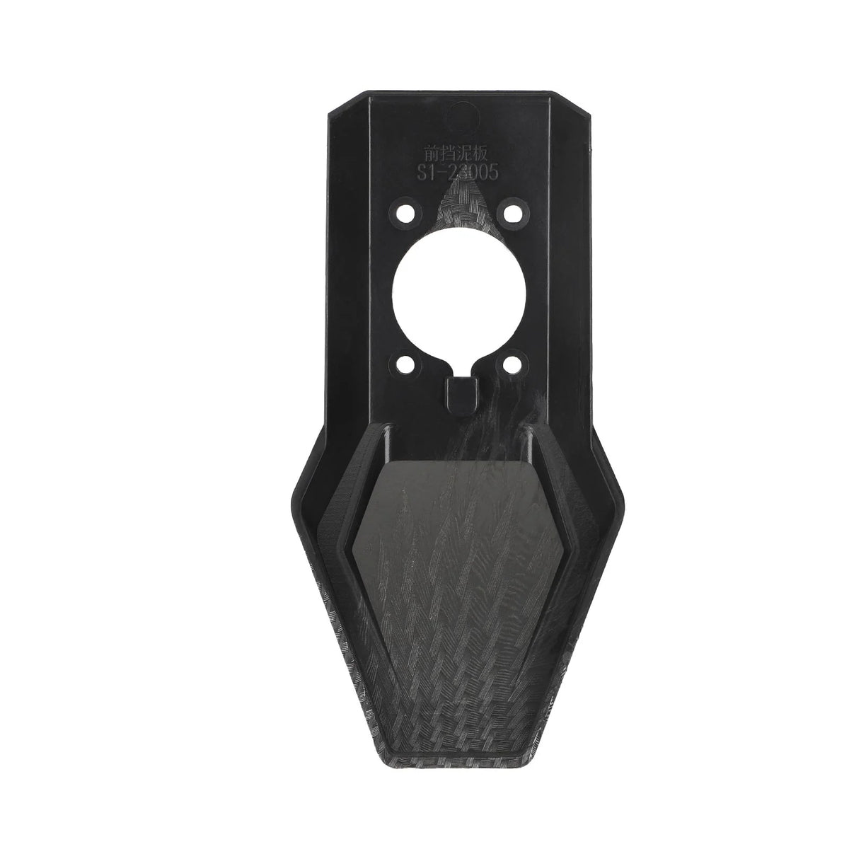 Garde-Boue Avant Noir Motif Carbone, vue 5