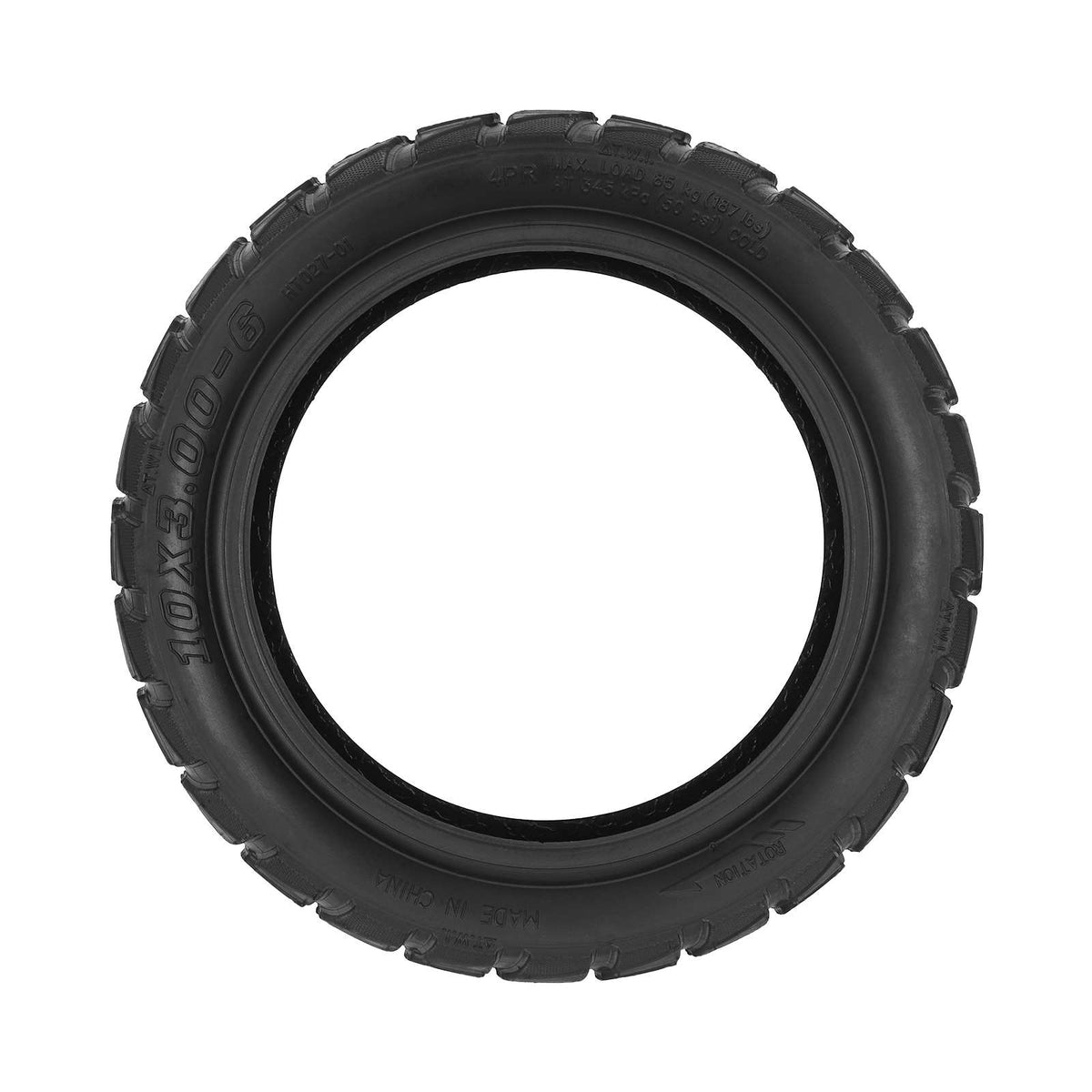 Pneu Tubeless Tout-Terrain 10 Pouces (10x3,00-6), vue 4