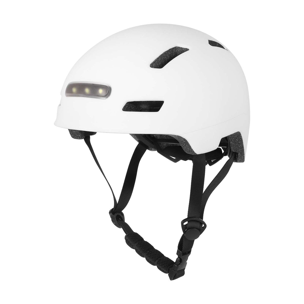 Casque de Protection avec Éclairage LED Avant et Arrière Blanc / L