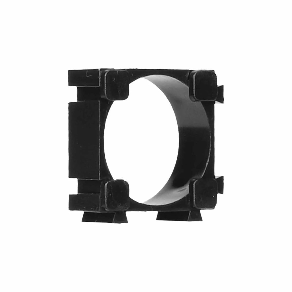 Support de Cellule Batterie Lithium 18650 1x1 (18,4 mm) Noir, vue 5