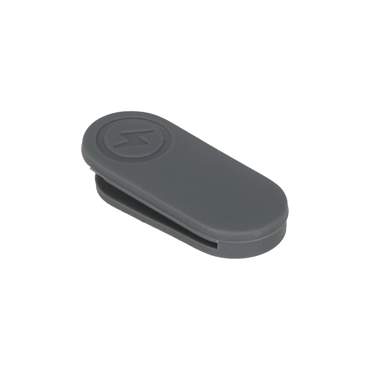 Cache Port de Charge d'Origine en Silicone Gris, vue 5