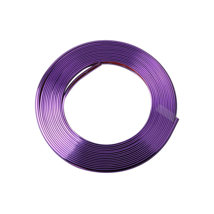 Rouleau de bande de protection anti-collision violette