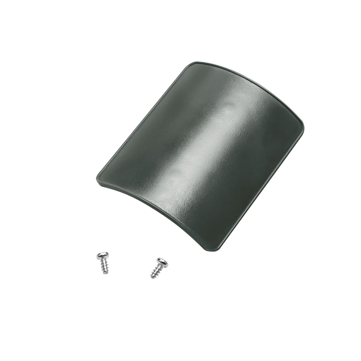 Support de plaque d'immatriculation noir pour garde-boue arrière de trottinette électrique avec deux vis