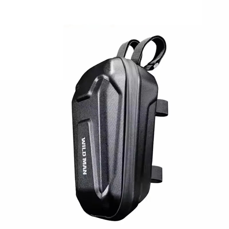 Sacoche de guidon rigide noire Wildman 3L vue de trois-quarts