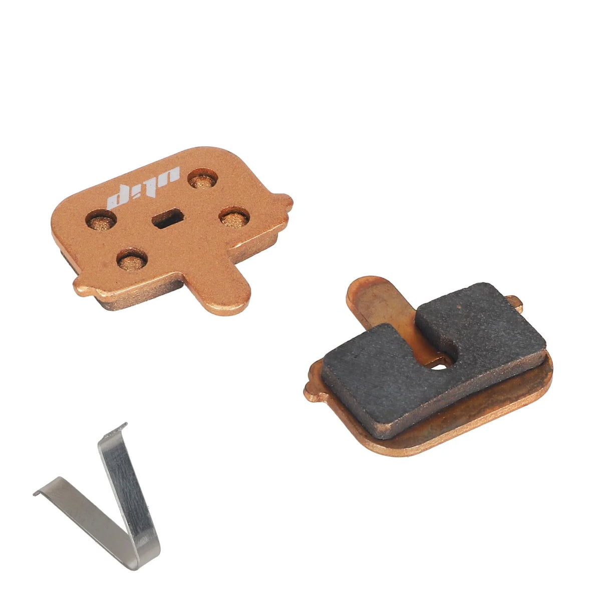 Plaquettes de Frein Métal Fritté Bronze Antique Kugoo G-Booster Rectangulaire Creuse, vue 6