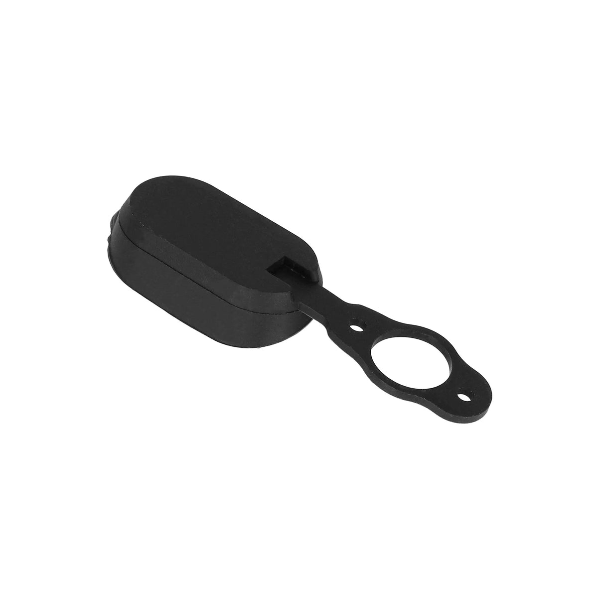 Cache Port de Charge Silicone Noir, vue 4