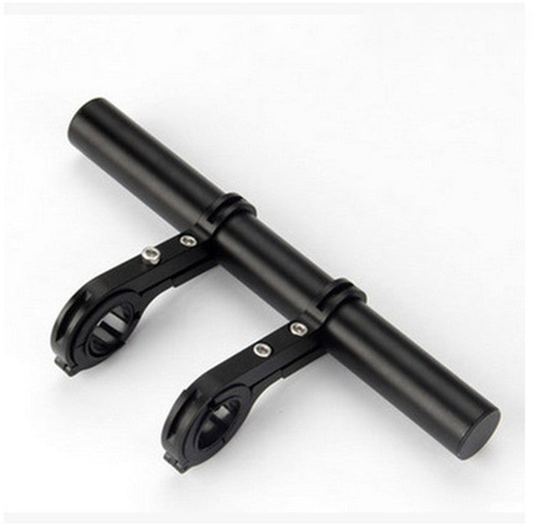 Extension de guidon double noire en aluminium pour trottinette électrique et vélo