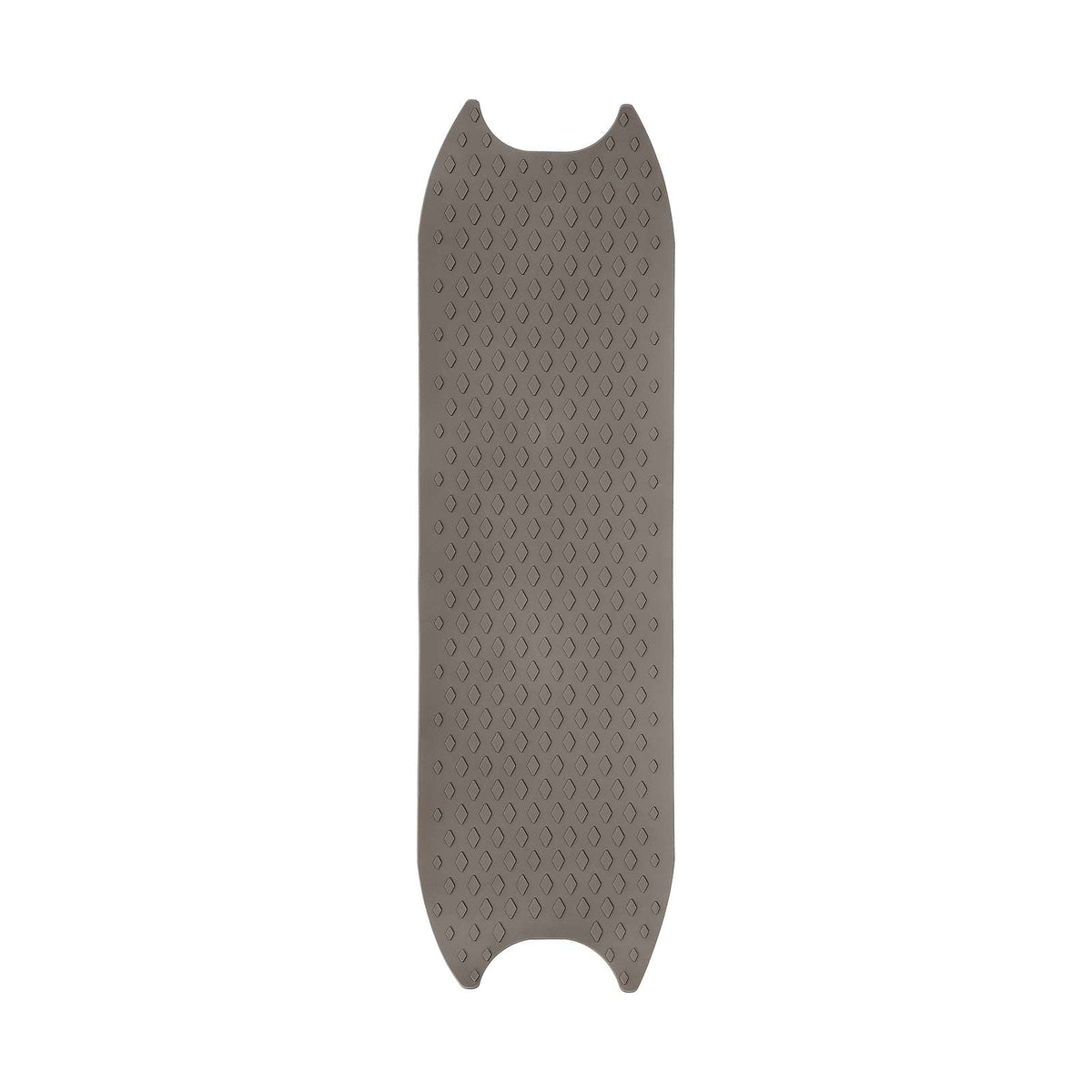 Grip en silicone gris pour deck de trottinette électrique vu de dessus