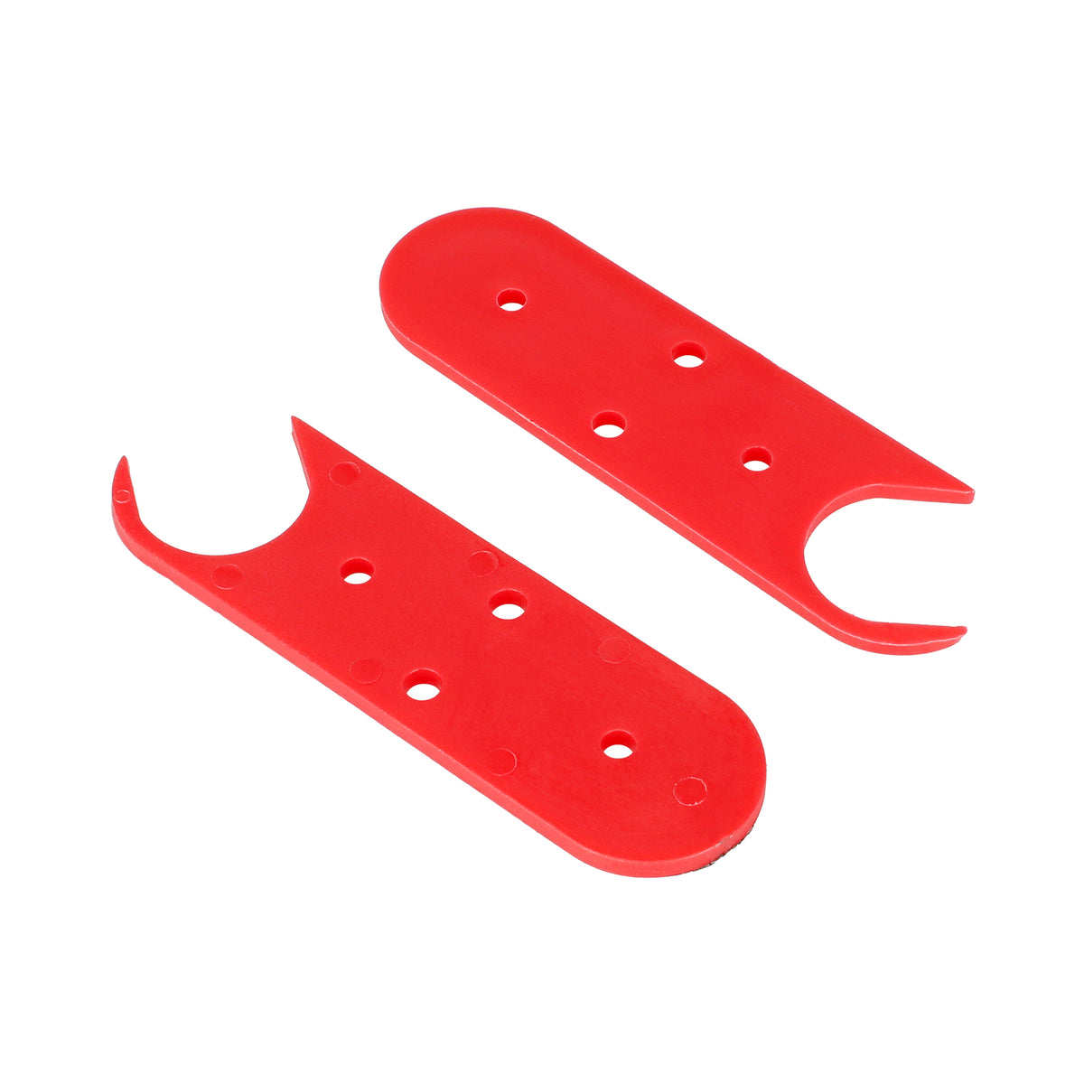 Support de Garde-Boue Arrière Rouge avec Caches, vue 3