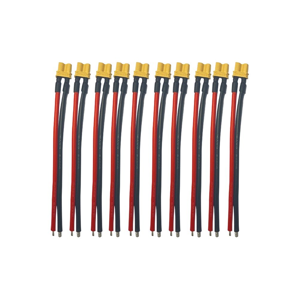 Pack Câble Connecteur XT30 avec Câbles X10 Mâles + X10 Femelles pour Trottinette Électrique - Weebot