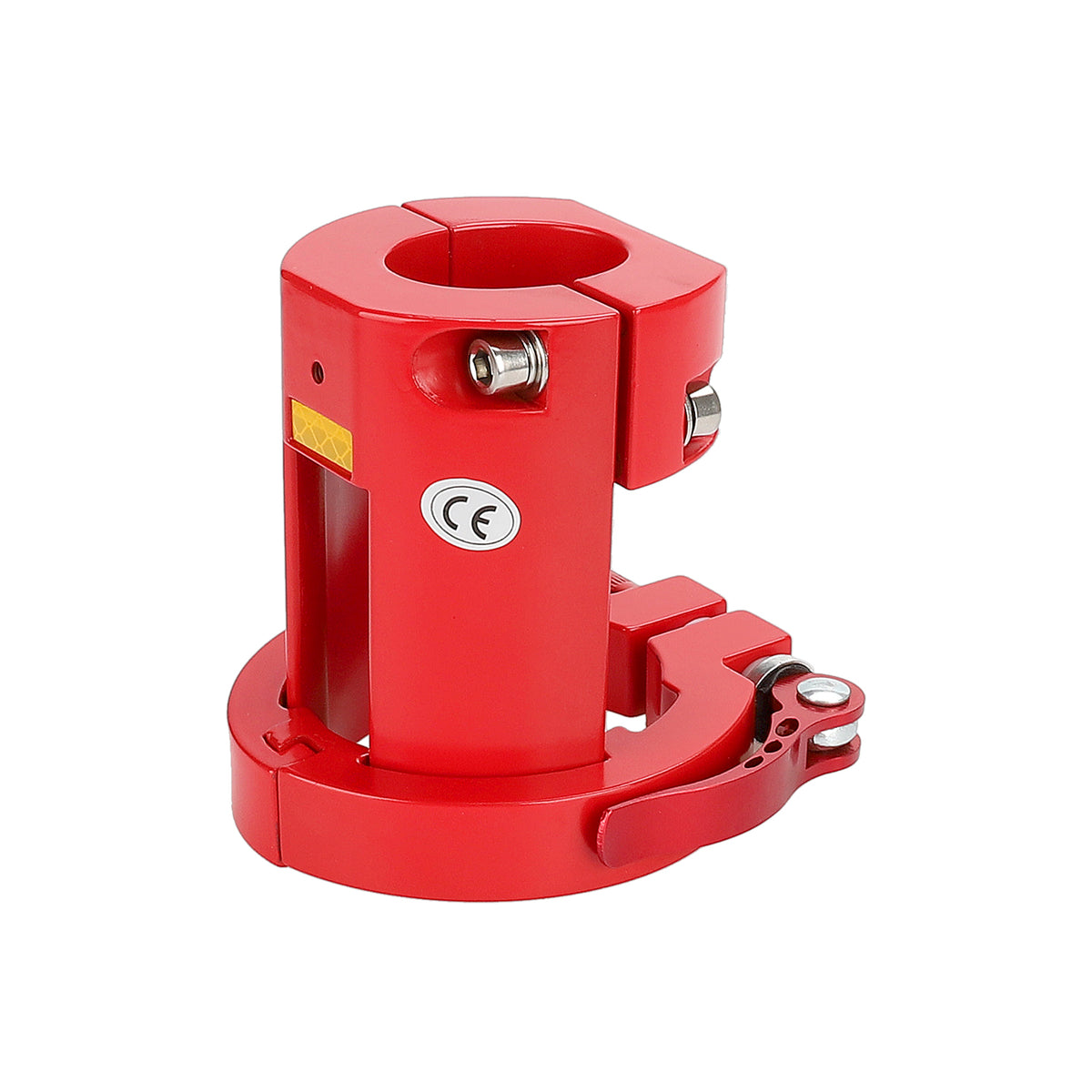 Bague de renfort de pliage rouge pour potence de trottinette électrique