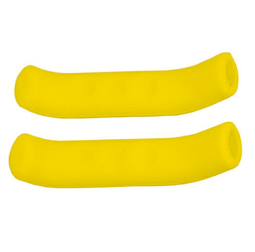 Protections de Levier de Frein en Silicone Jaune