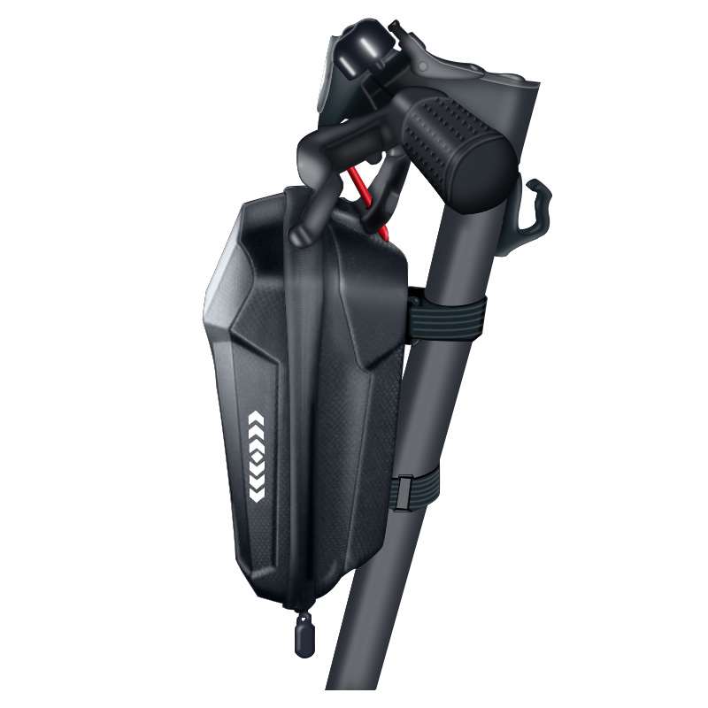 Lot de 2 Sacoches Avant Rigides 2L et 3L Noires, vue 5