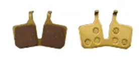 Plaquettes de frein Magura MT5 et MT7 dorées métalliques