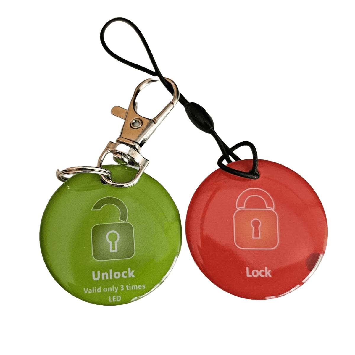 Badges NFC (Vert/Rouge) pour Trottinette Electrique Teverun - Weebot