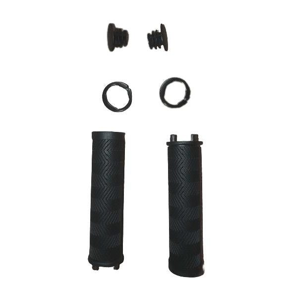 Paire Poignée Noir pour Vélo Electrique Fatbike Garrett Miller X - Weebot