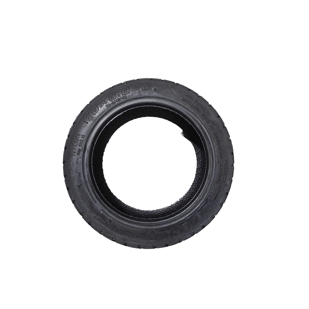 Pneu 10x3 Tubeless pour Trottinette Électrique Teverun Space - Weebot