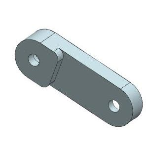 Support de Suspension Avant Inférieur pour Dualtron Popular (Droite ou Gauche) - Weebot