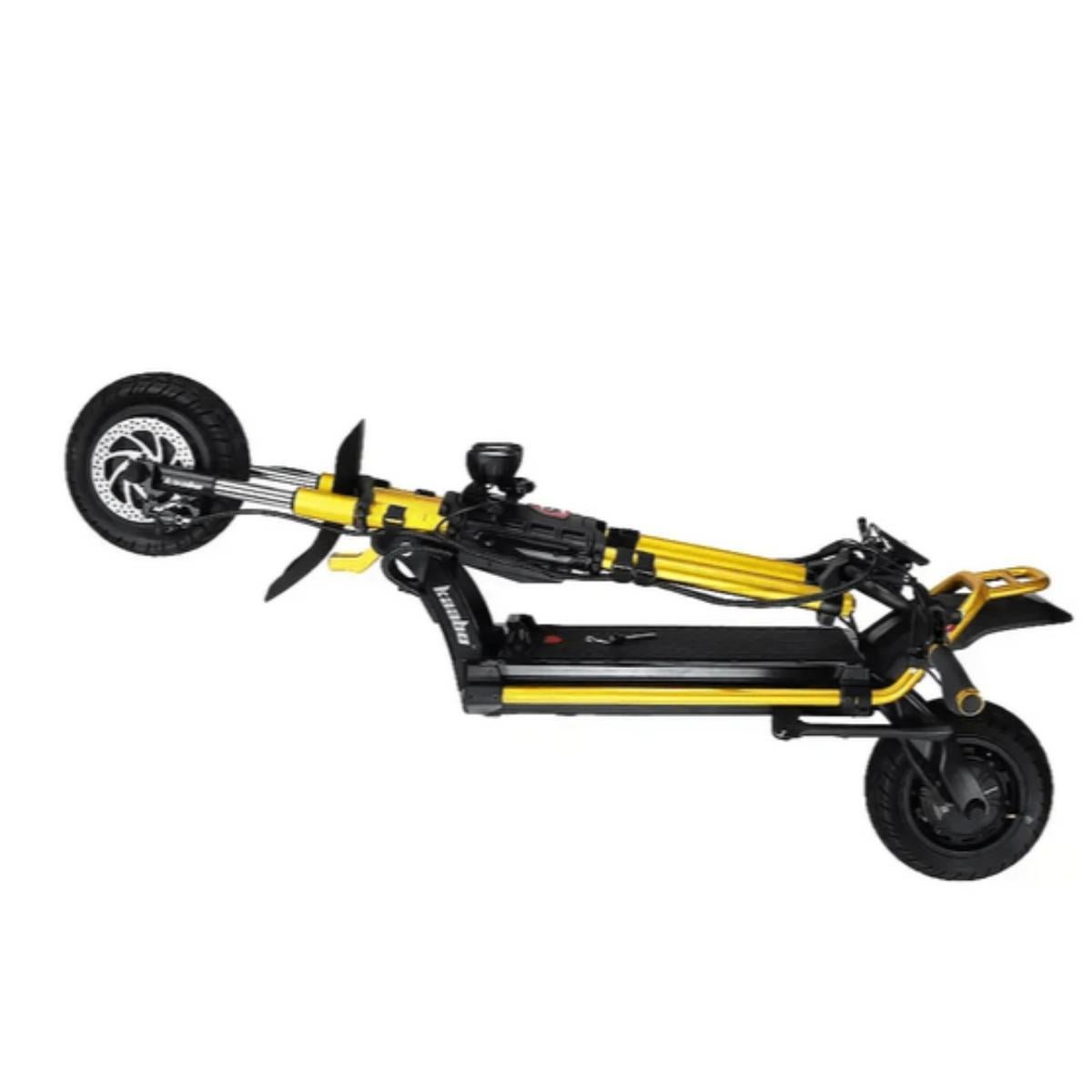 Trottinette Électrique Wolf Warrior King GTR MAX Kaabo pliée, 166,5 cm de long - Weebot