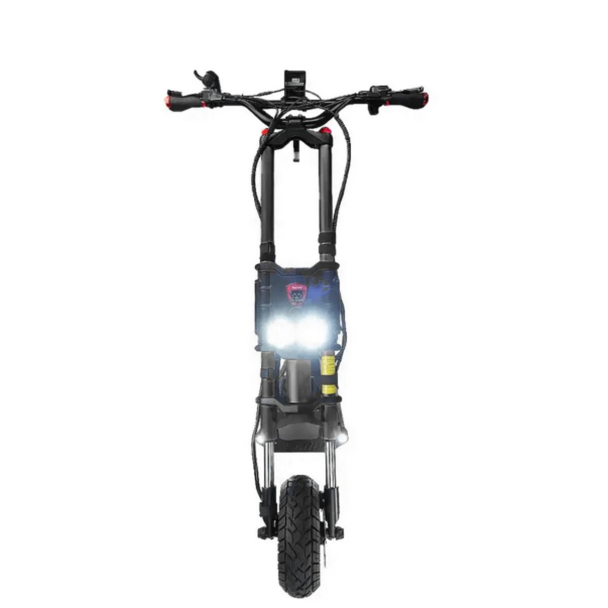 Trottinette Électrique Wolf Warrior King GTR MAX Kaabo en action, jusqu'à 100 km/h sur voie privée - Weebot