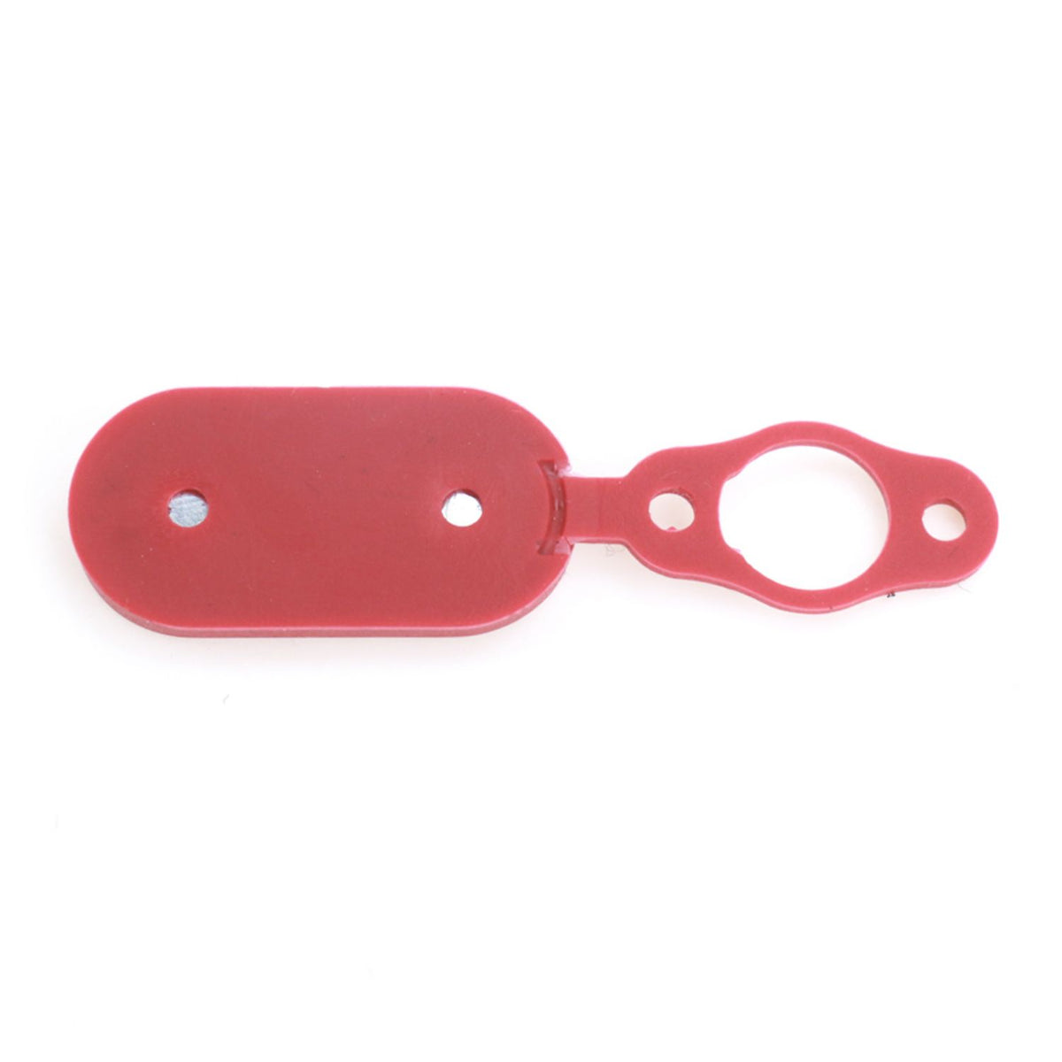 Cache en silicone rouge avec aimant pour port de charge de trottinette électrique