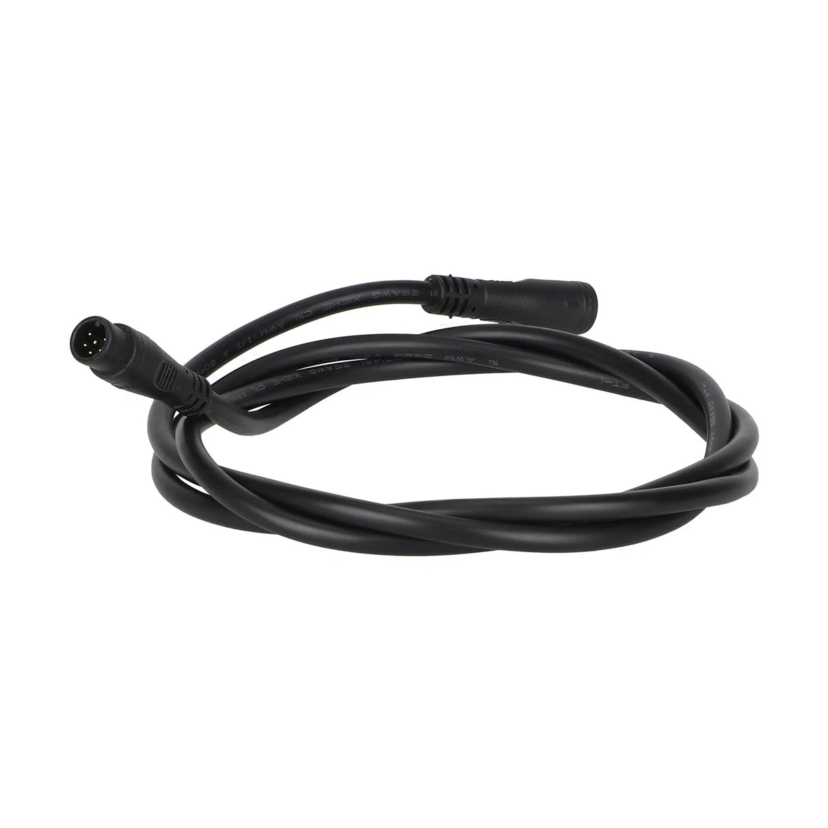 Câble Connecteur Étanche M8 6 Broches (100 cm) Mâle-Femelle Noir, vue 6