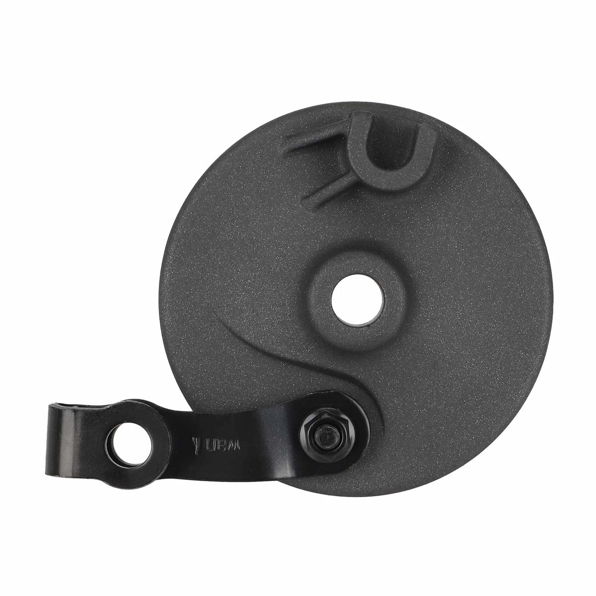 Couvercle de frein à tambour avant noir pour trottinette électrique