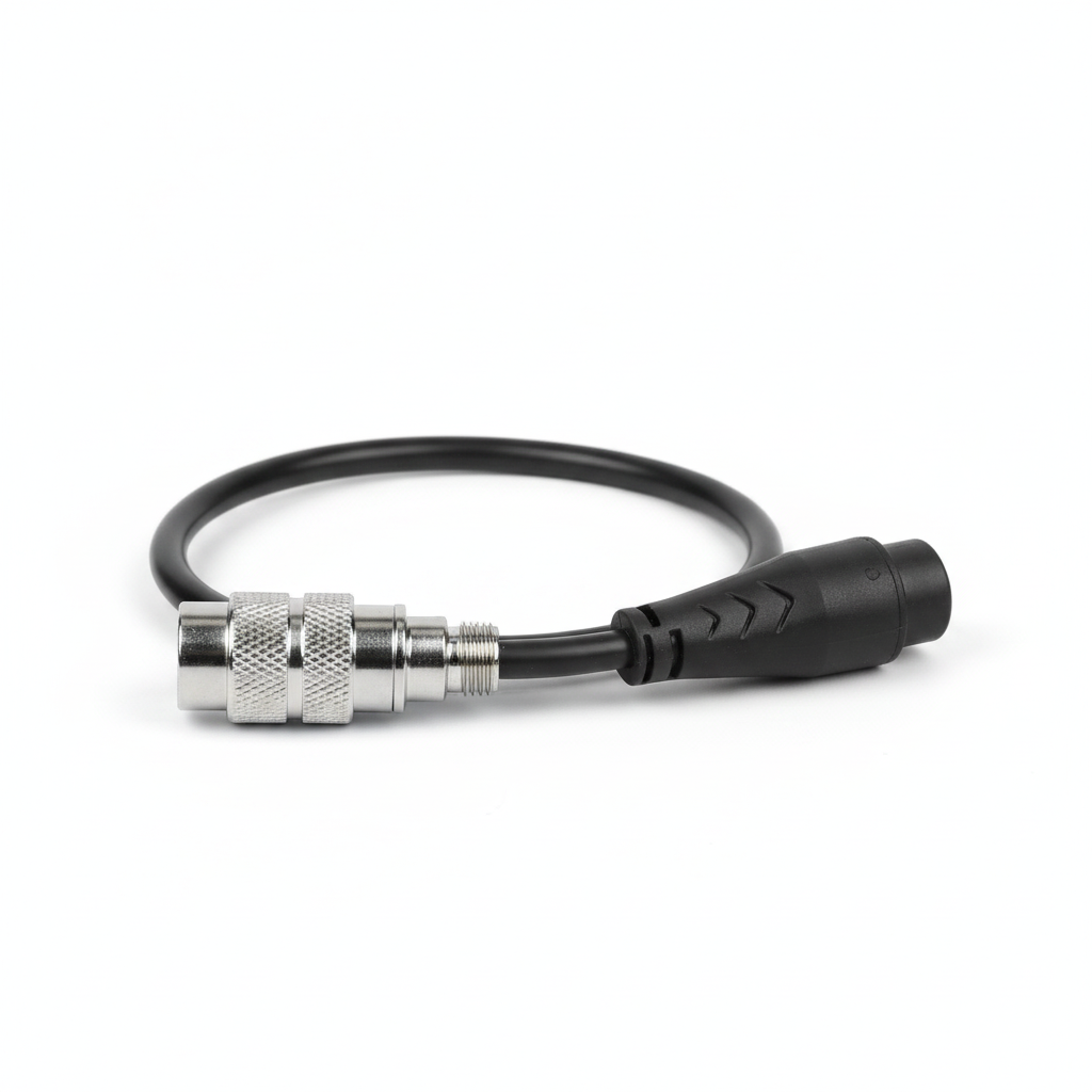 Adaptateur Chargeur GX16-3 Vers LP-16-3, vue 3
