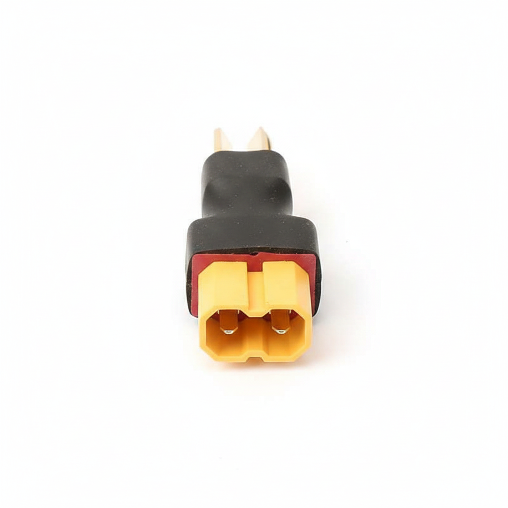 Adaptateur Connecteur XT60 Femelle vers T-Dean Mâle, vue 3