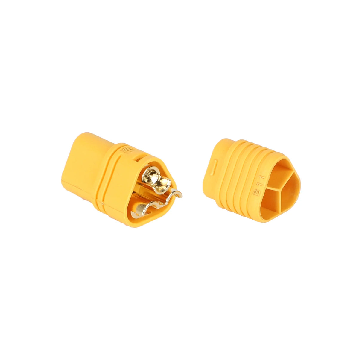 Connecteur Amass MT60 Femelle Jaune, vue 4