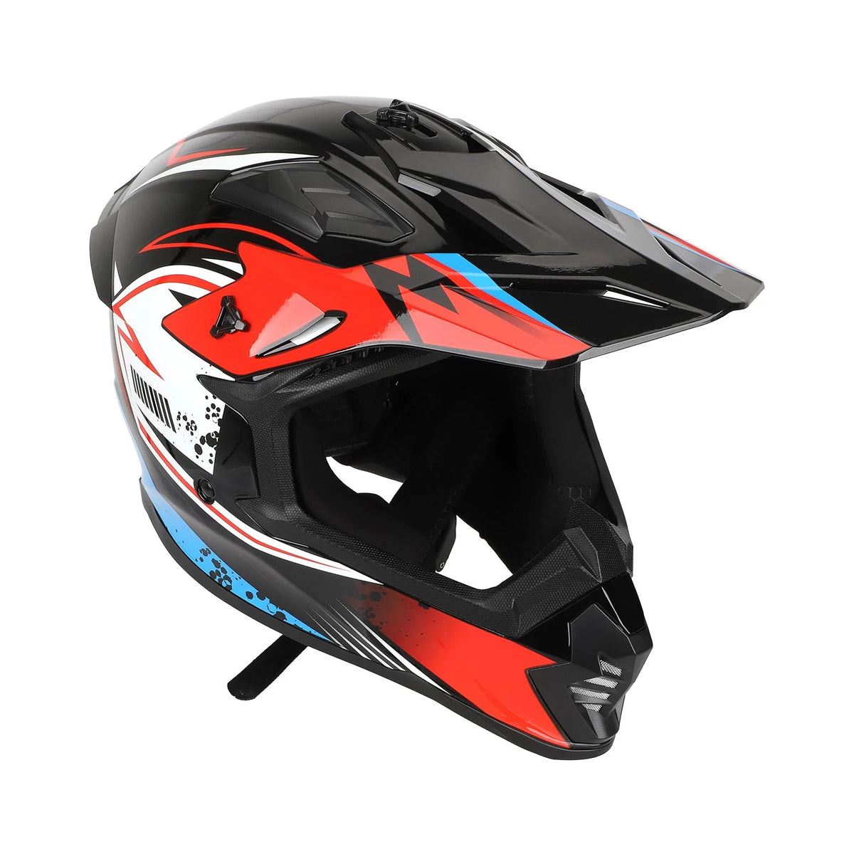 Casque Intégral VTT et Off-Road Rouge Taille L, vue 3