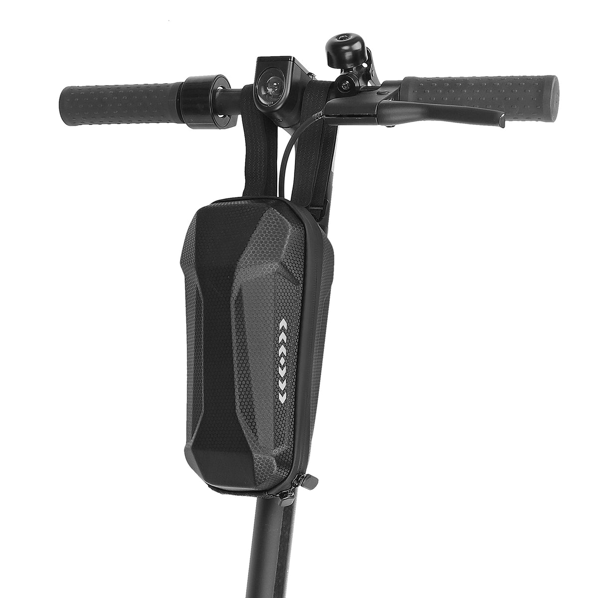 Sacoche Guidon Rigide Imperméable 2L Noire, vue 6