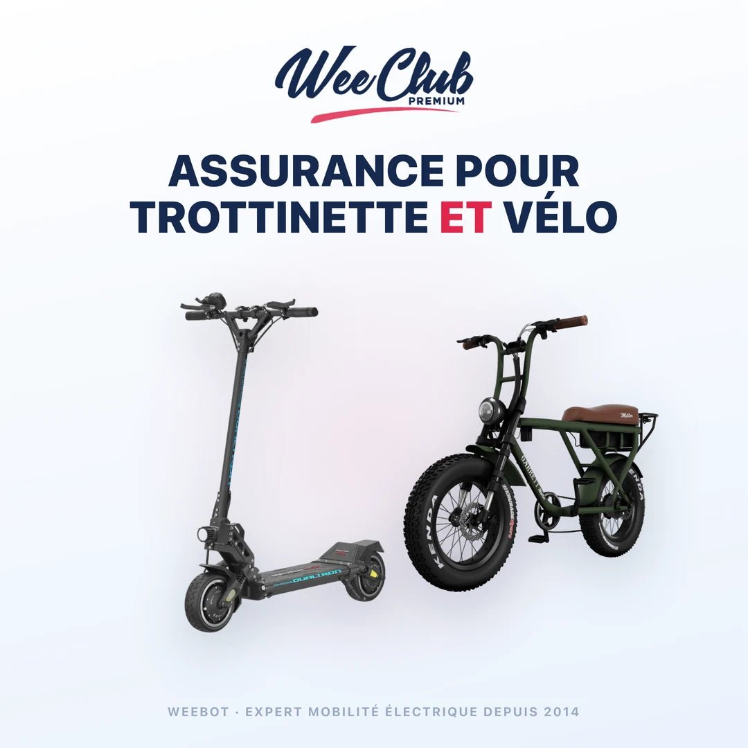 Assurance Trottinette Electrique Et EDPM - Weeclub Premium (Devis Gratuit) - Weebot