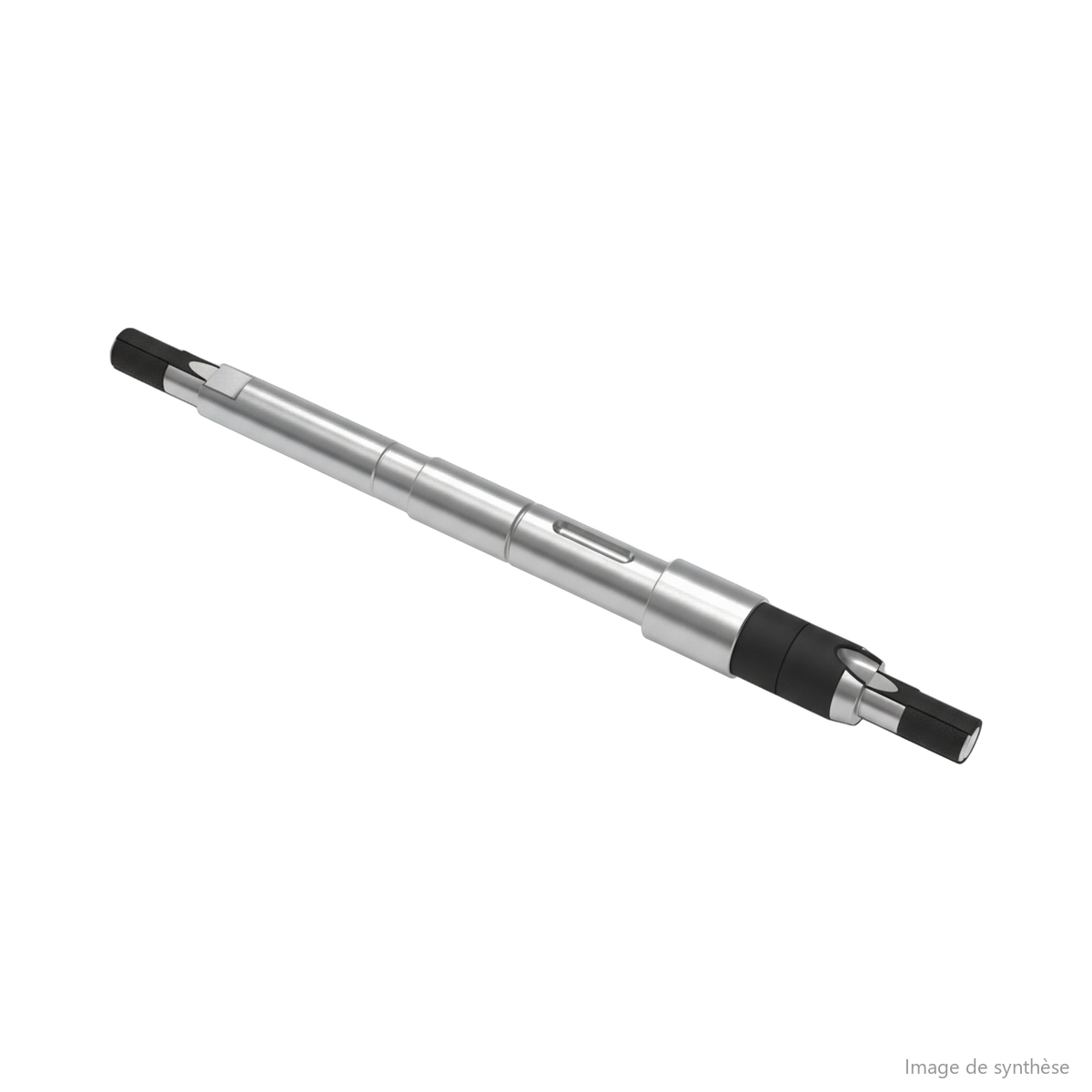 Schéma technique d'un axe de moteur pour trottinette électrique Dualtron Mini