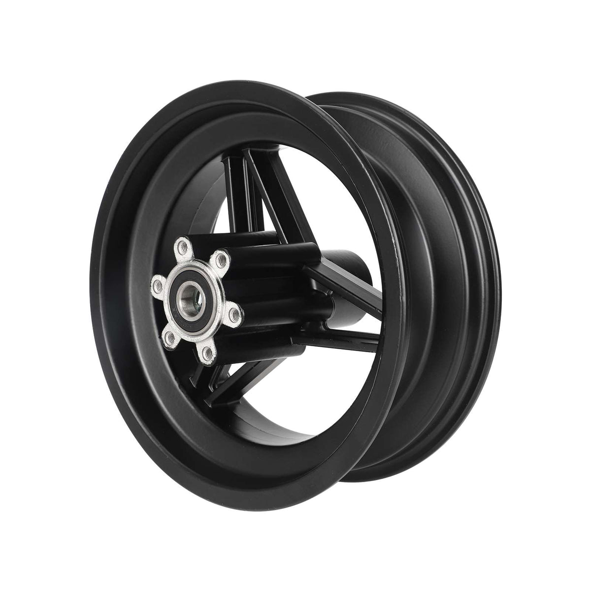 Jante en aluminium noire pour frein à disque de trottinette électrique 11 pouces