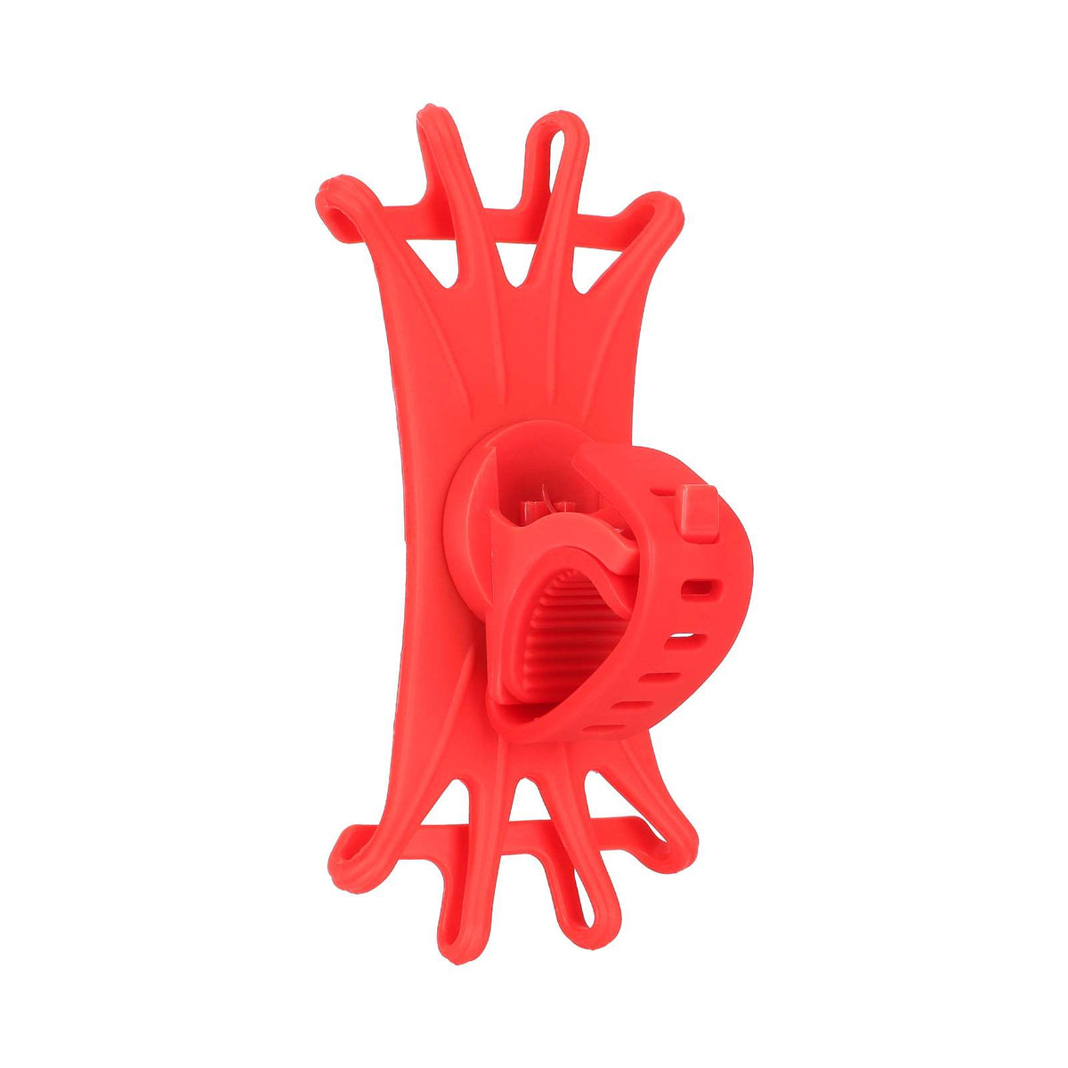 Support Téléphone Silicone Rouge, vue 2