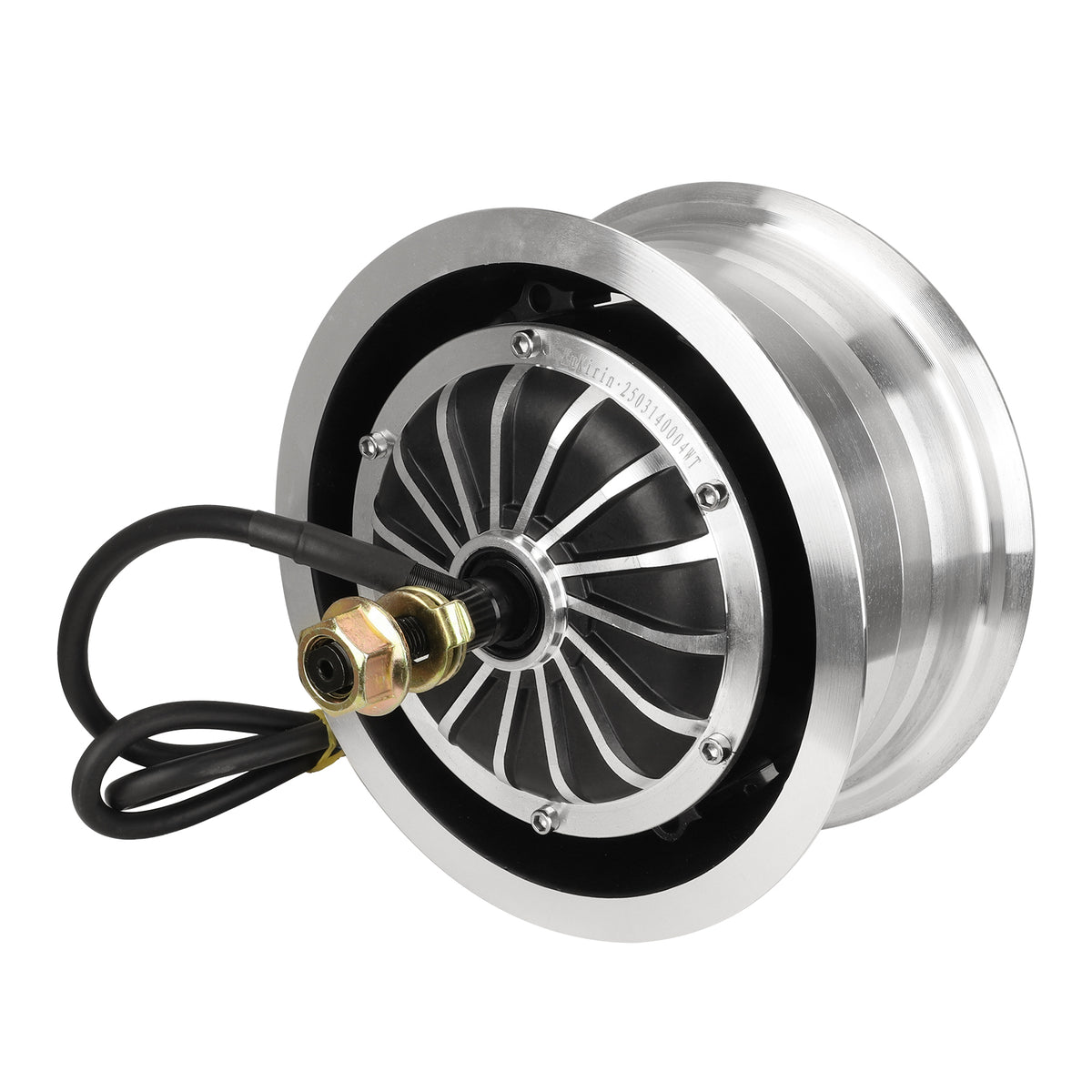 Moteur roue avant de trottinette électrique avec câble de connexion