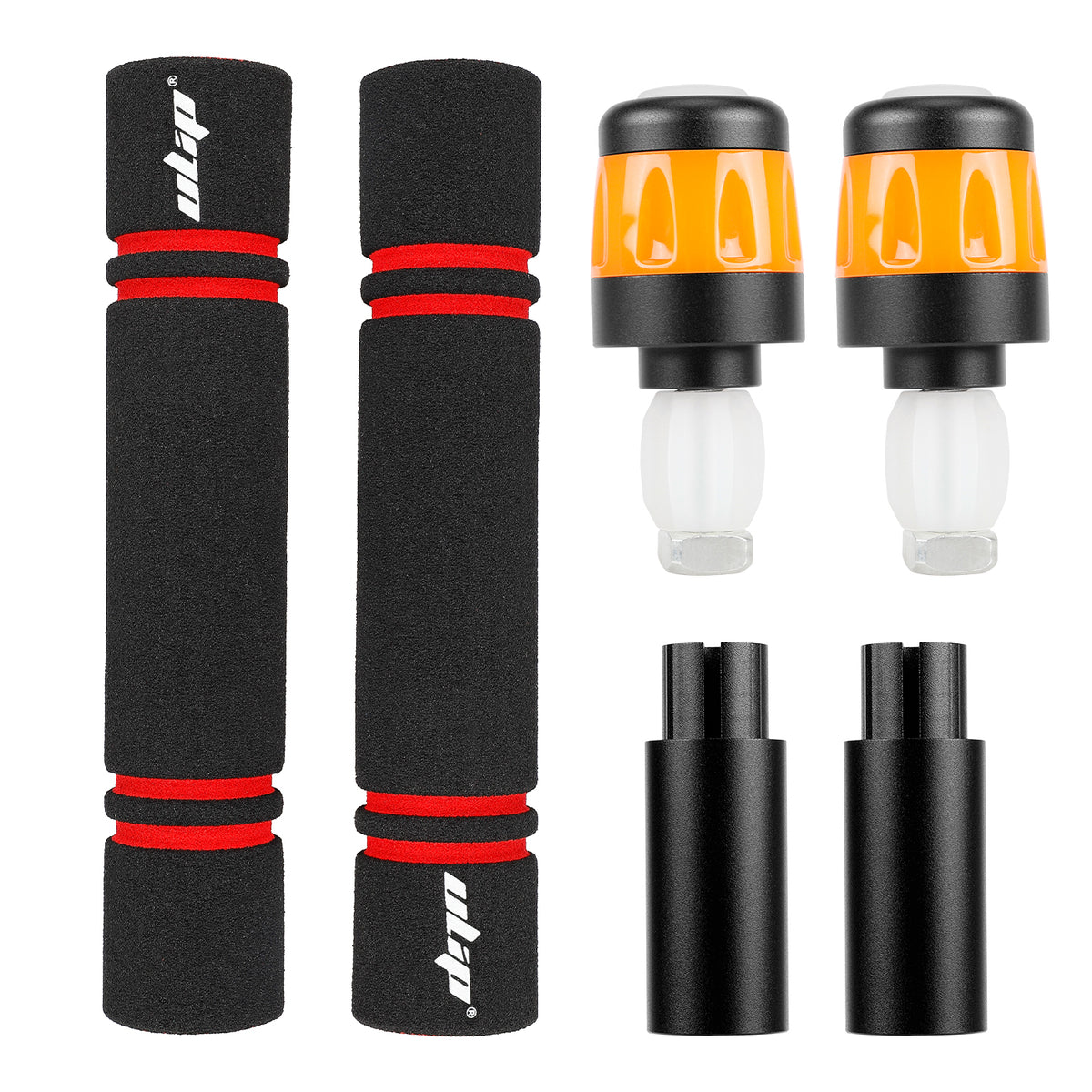 Poignées de Guidon Extensibles avec Clignotants Rechargeables USB, vue 2