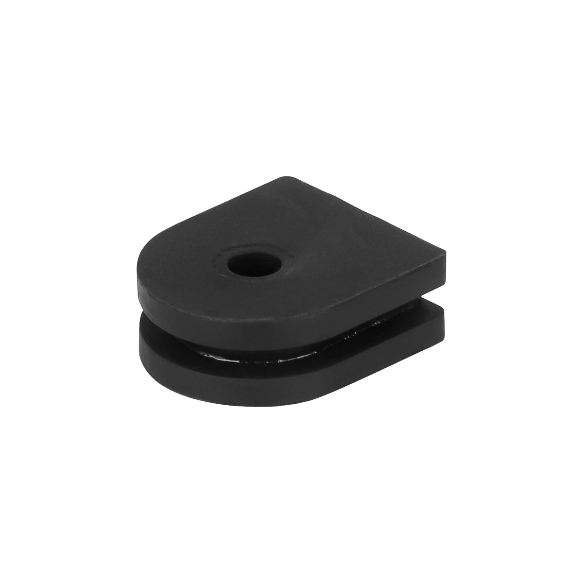 Bouchon d'étanchéité en silicone noir pour câble de feu arrière