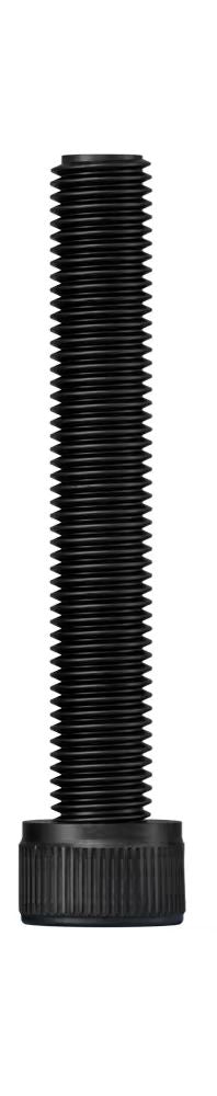 Vis BTR M8x80 noire à tête cylindrique vue de profil