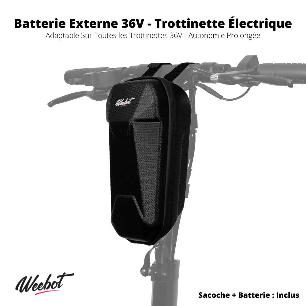 Batterie Externe Trottinette Électrique 36V - Rallonge Autonomie - Weebot