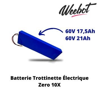 Batterie Trottinette Electrique 60V Z10X - Zero (Batterie Uniquement) - Weebot