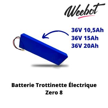 Batterie Trottinette Électrique 36V Z8 - Zero (Batterie Uniquement) - Weebot