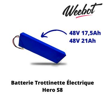 Batterie Trottinette Électrique 48V S8 - Hero (Batterie Uniquement) - Weebot