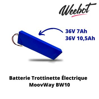Batterie Trottinette Électrique 36V BW10 - MoovWay (Batterie Uniquement) - Weebot
